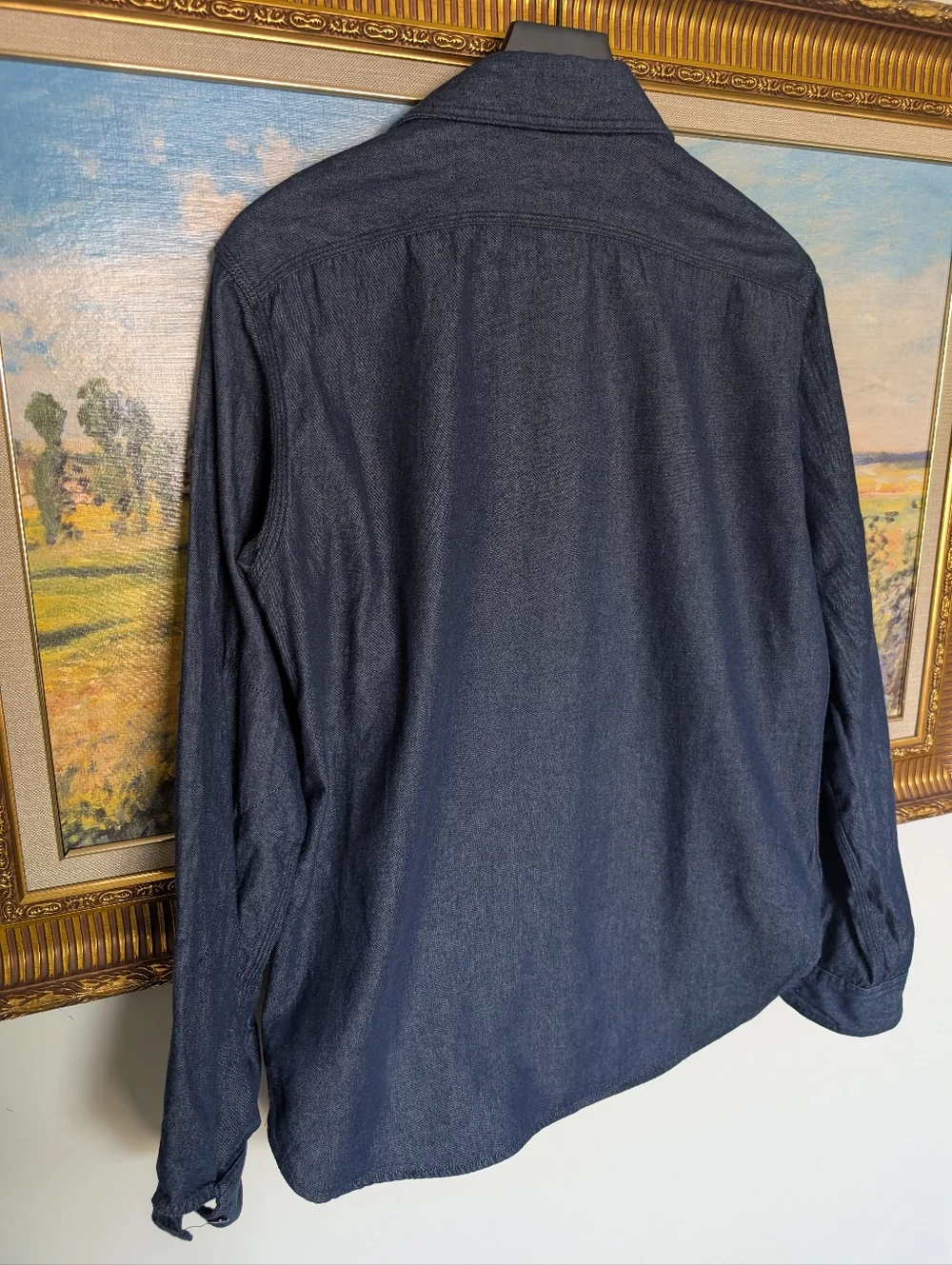 Engineered Garments Dark Denim Work Shirt - Medium - Picture 3 of 9